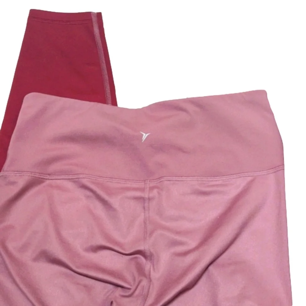 2 Piece Bundle of Athletic Leggings Yoga Pants Gym - Picture 3 of 6